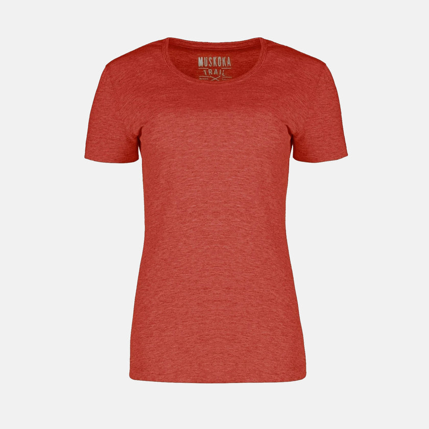 Women's Poly/Cotton Crewneck T-Shirt (Canadian Women in Medicine)