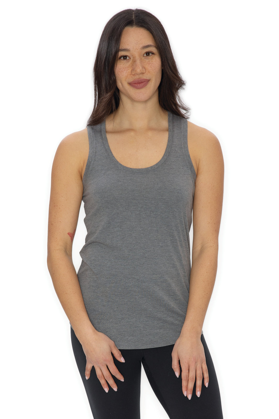 Women's Triblend Racerback Tank (Canadian Women in Medicine)