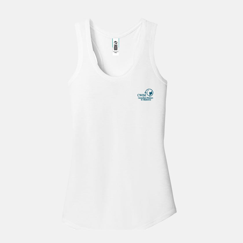 Women's Triblend Racerback Tank (Canadian Women in Medicine)